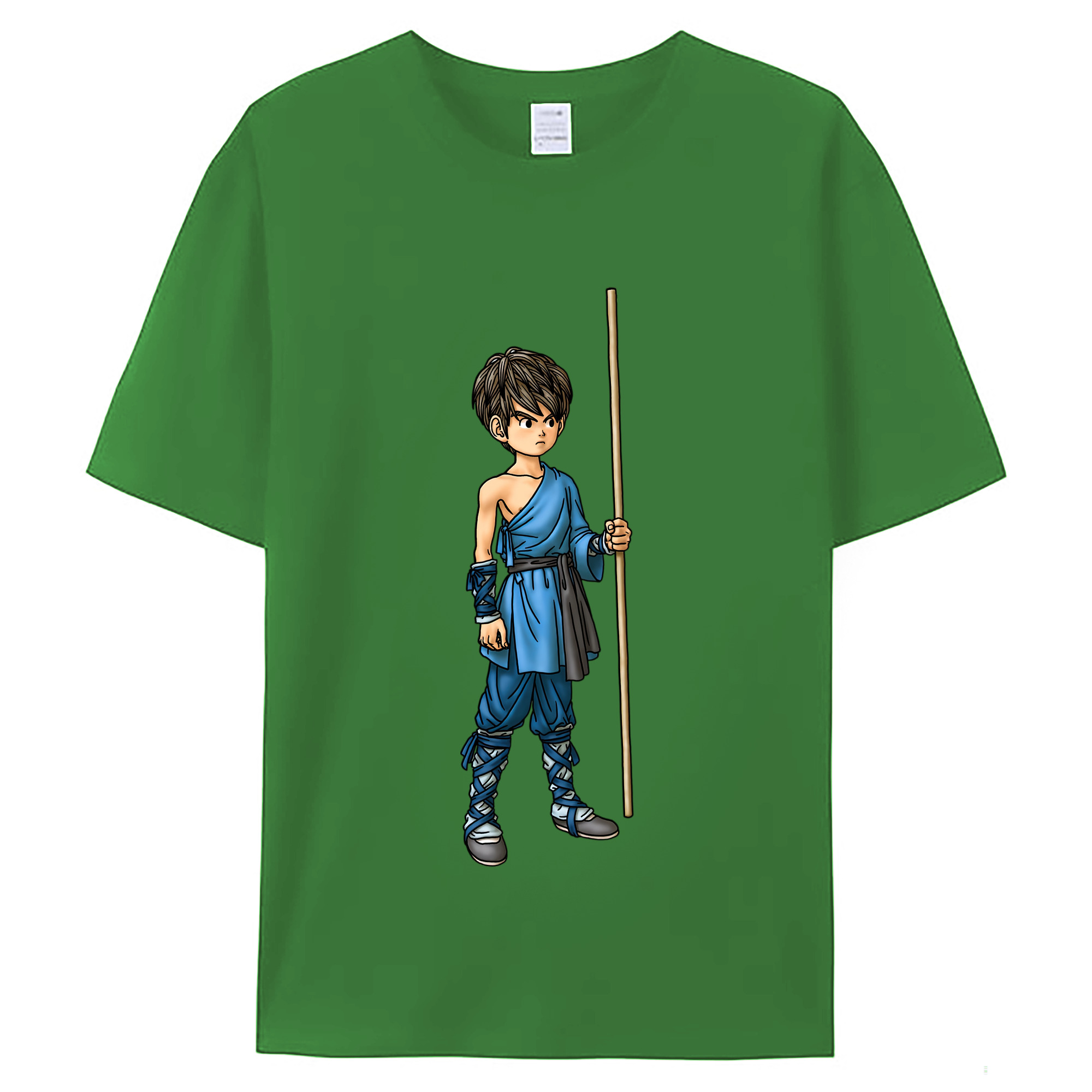 （画像用） ドラゴンクエスト Doragon Kuesuto Dragon Quest レディースカジュアルプリントTシャツ（綿100％）